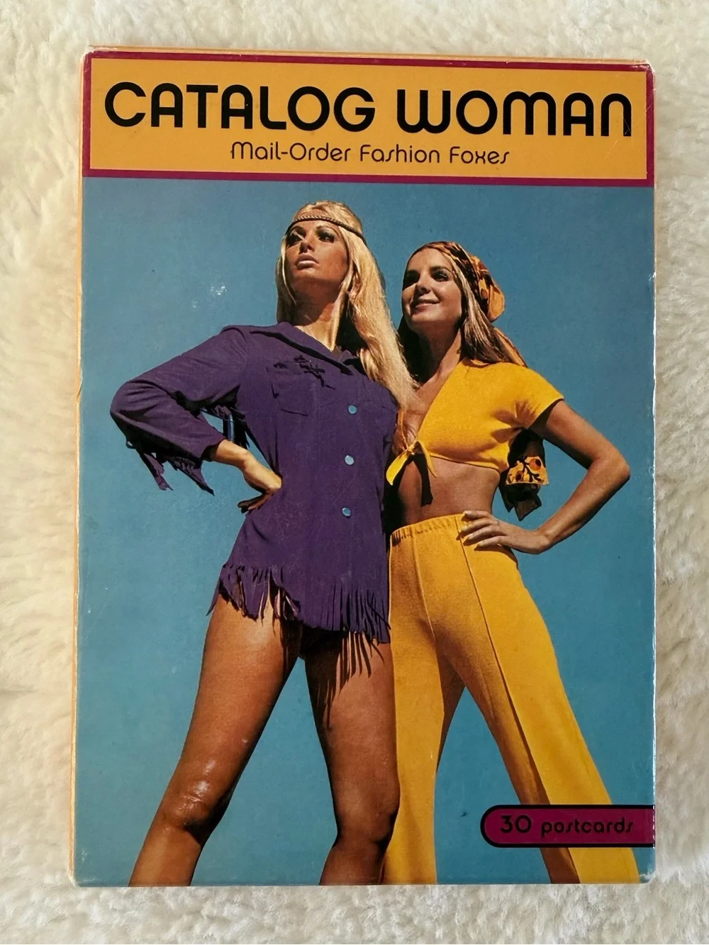 Vintage 2001 Catalog Woman Mail-Order Fashion Foxes Postcard Lot - 21/30 Cards